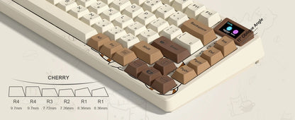 Womier S-K80 75% OLED – Teclado Mecánico Gaming Hot-Swap con Gasket y Diseño Único